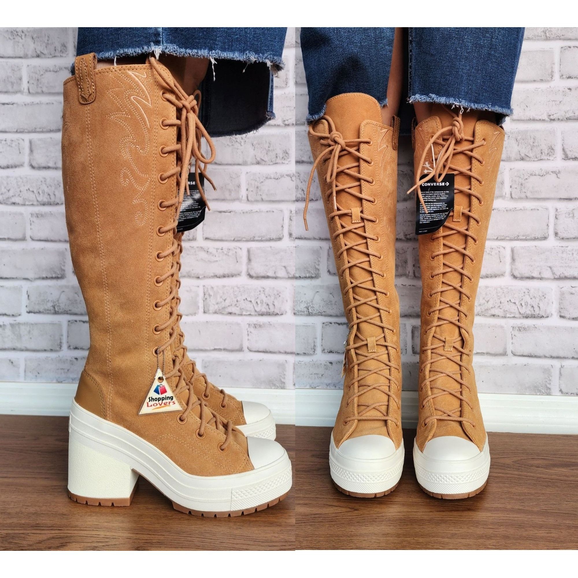 Converse ⭐Converse Chuck 70 De Luxe Heel XX Hi Western Sz 5 Men's Sho Size US 5 / EU 37 - 1 Thumbnail