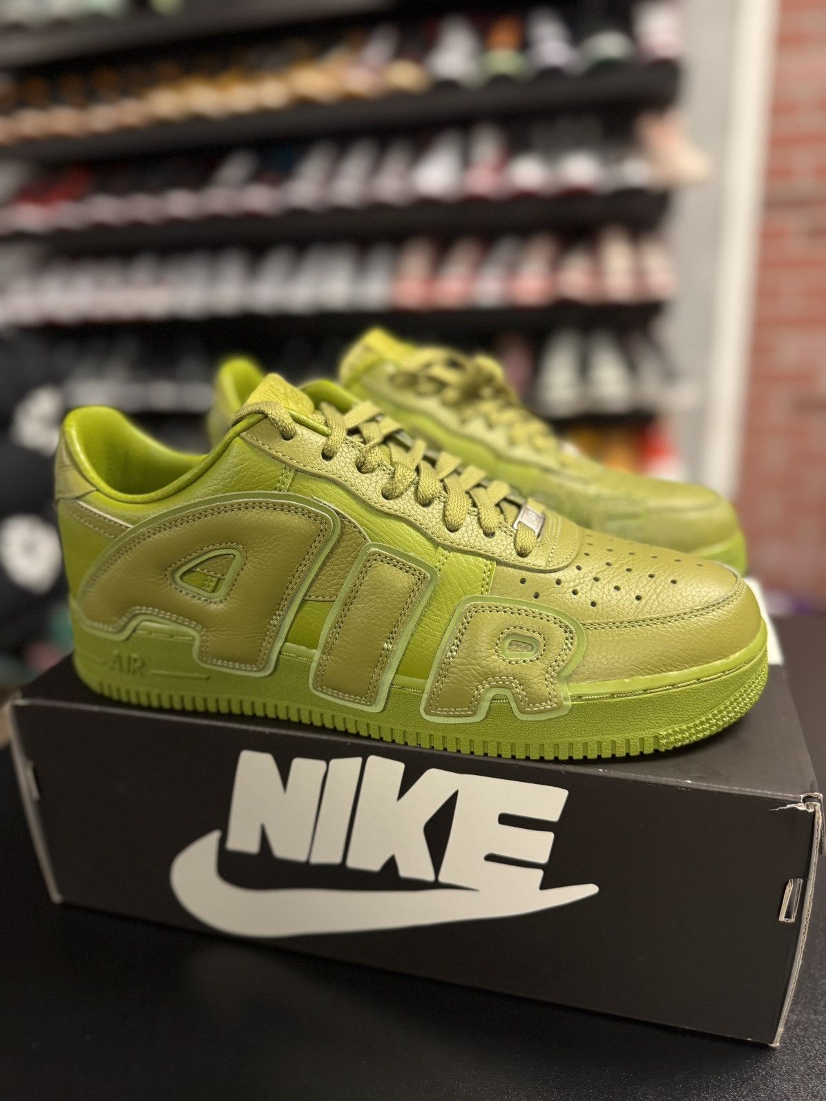 Cactus Plant Flea Market × Nike Nike Air Froce 1 CPFM Moss Size 11.5 Brand New Size US 11.5 / EU 44-45 - 1 Thumbnail
