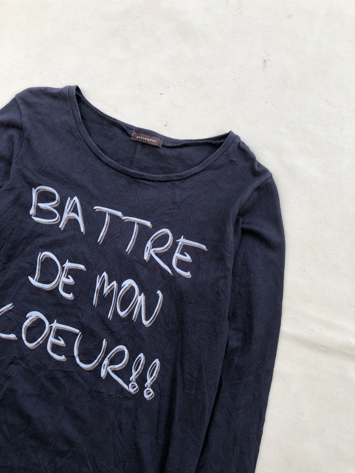 Hysteric Glamour Battre De Mon Coeur LongSleeve Rock Punk Style Size US M / EU 48-50 / 2 - 2 Thumbnail