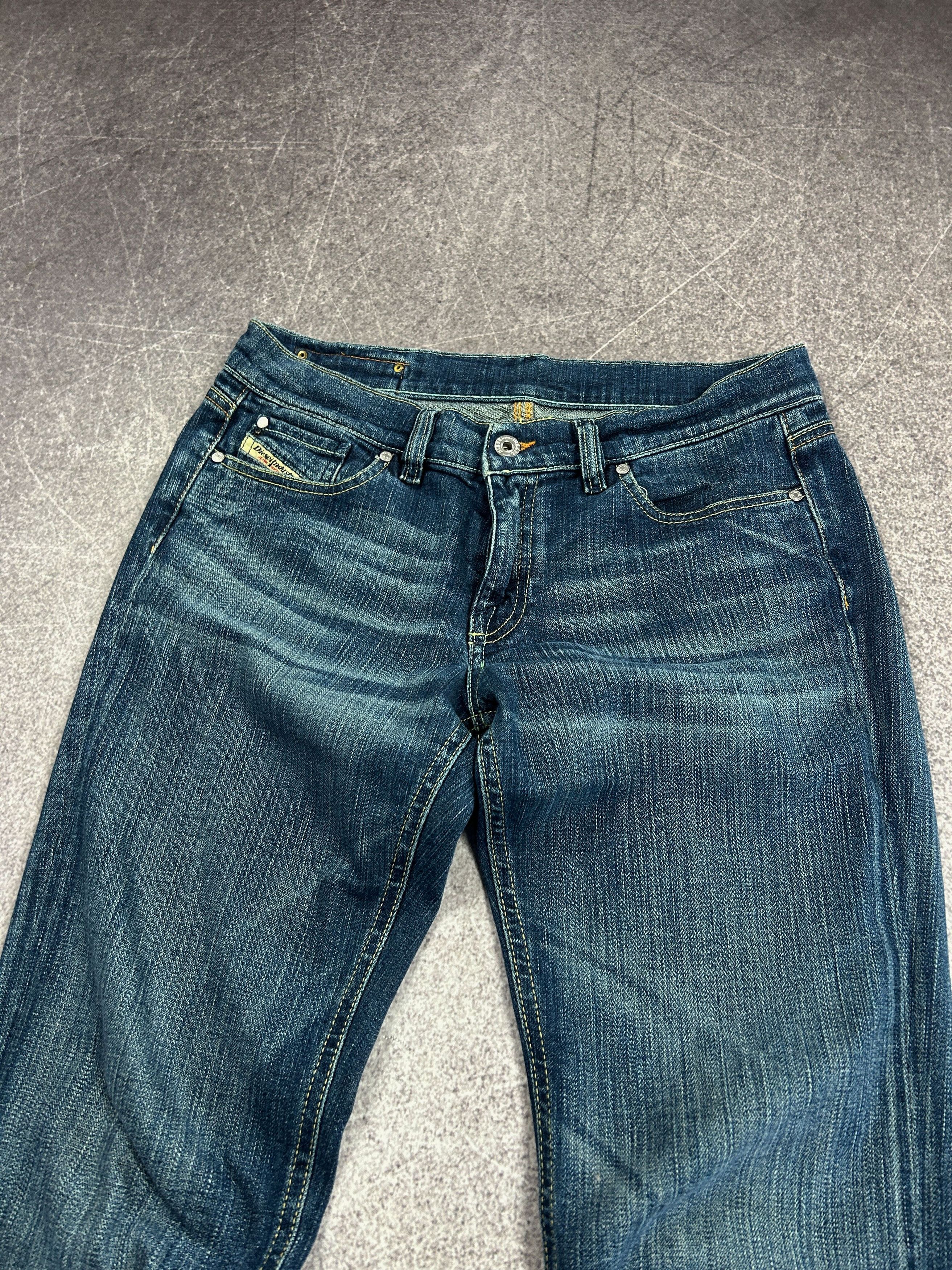 Diesel VITNAGE JAPANESE BALENCIAGA STYLE WASHED DIESEL JEANS Size US 28 / EU 44 - 5 Thumbnail