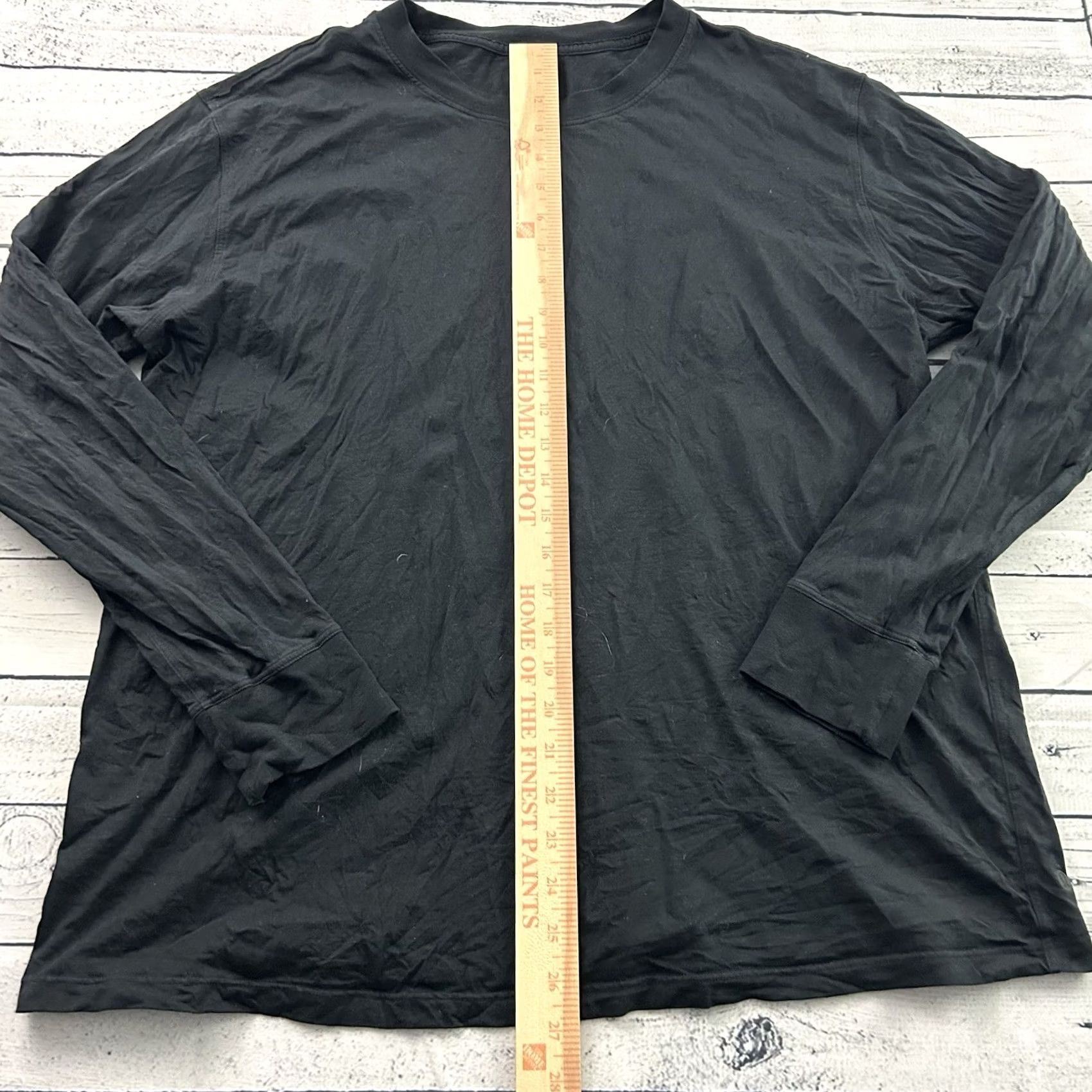 Lululemon Lululemon Long Sleeve T Shirt Men's L Black Size US L / EU 52-54 / 3 - 2 Thumbnail