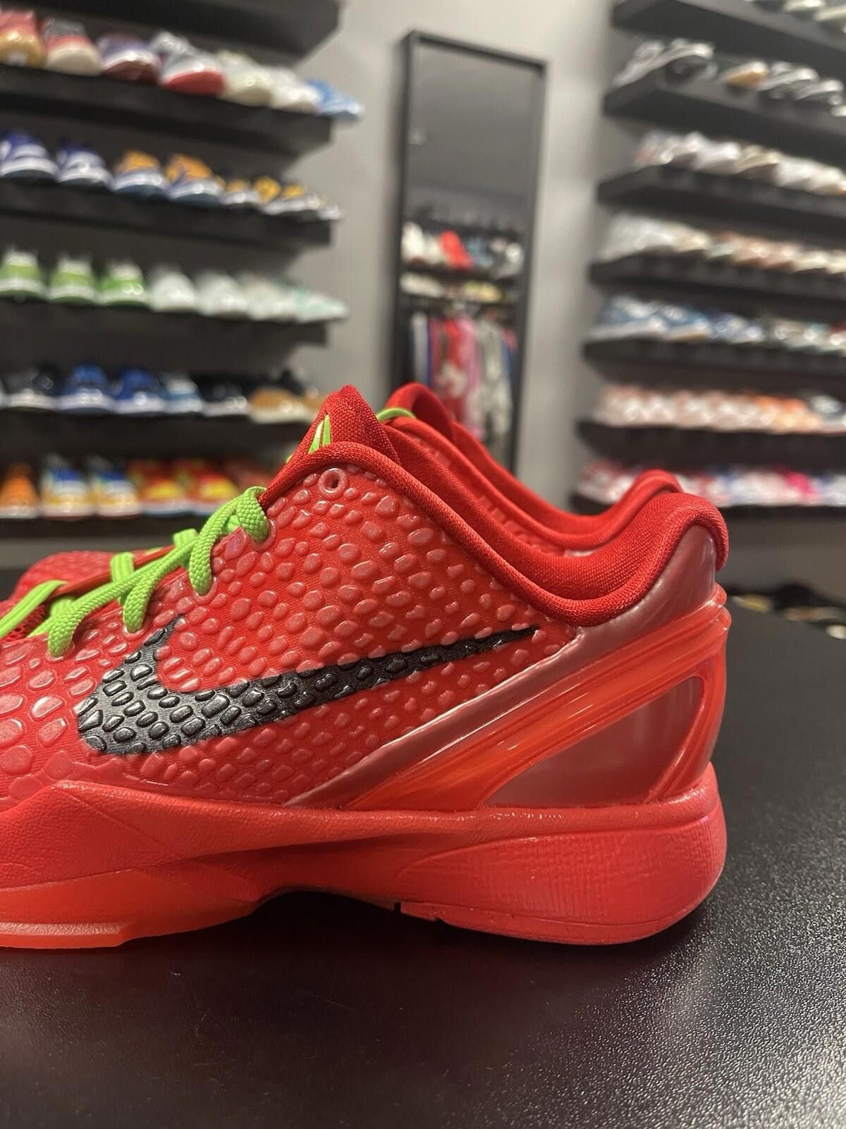 Nike Size 5y - Nike Kobe 6 Protro Reverse Grinch GS FV9676-600 GS Size US 5 / EU 37 - 5 Thumbnail