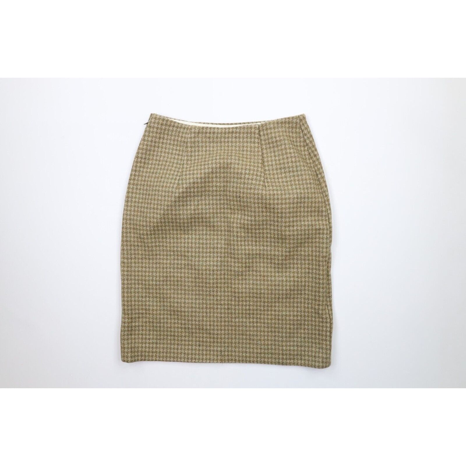 Vintage Vintage 50s 60s Rockabilly Distressed Wool Tweed Skirt Size 28" / US 6 / IT 42 - 9 Thumbnail