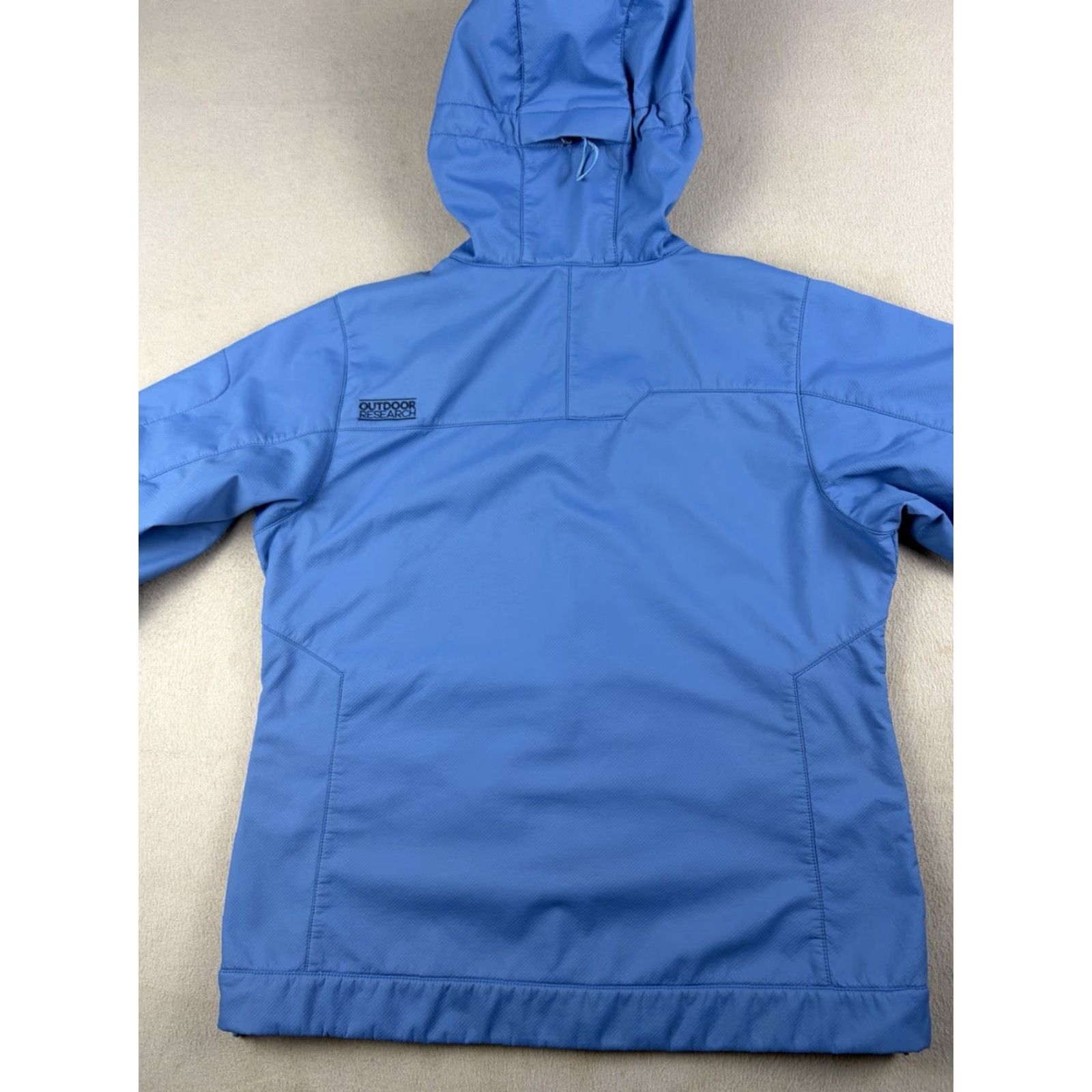 Outdoor Research Outdoor Research Jacket Womens Large Blue Softshell Full Zip Hoody Transfer Logo Zipper Outdoor Hiking Size L / US 10 / IT 46 - 5 Thumbnail