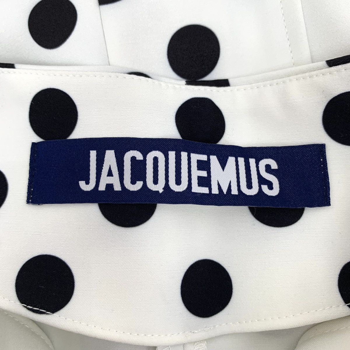 Jacquemus Jacquemus Polka Dot Single-breasted Long Sleeve Shirt K26WX Size M / US 6-8 / IT 42-44 - 5 Thumbnail