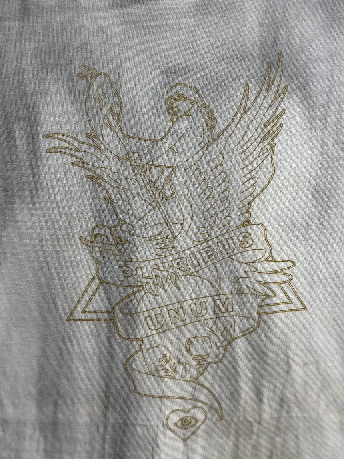 Vintage Vintage Pluribus Unum Faded Tee Size US M / EU 48-50 / 2 - 2 Thumbnail