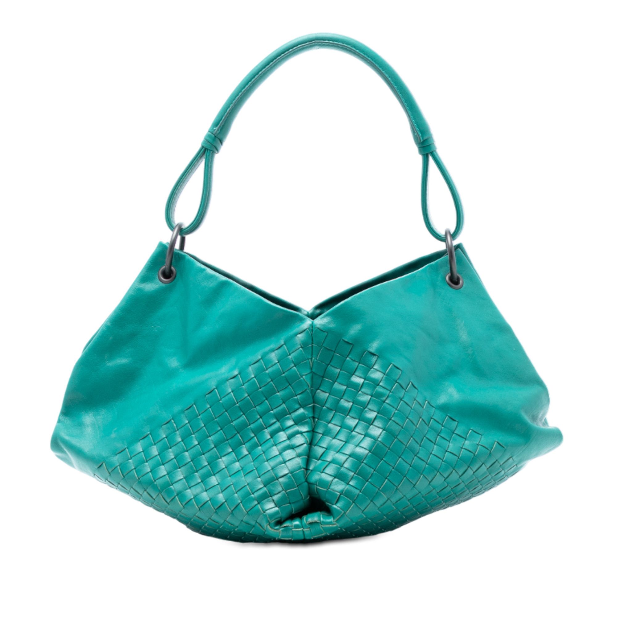 Bottega Veneta Bottega Veneta Nappa Intrecciato Aquilone Fortune Cookie Hobo Size ONE SIZE - 1 Thumbnail