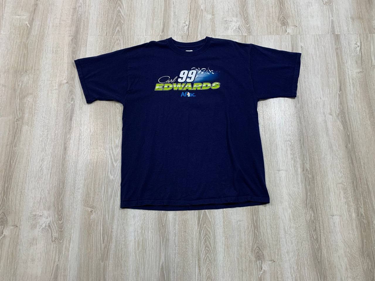 Vintage Mens vintage t shirt Edwards 99 Nascar Size XL Size US XL / EU 56 / 4 - 1 Thumbnail