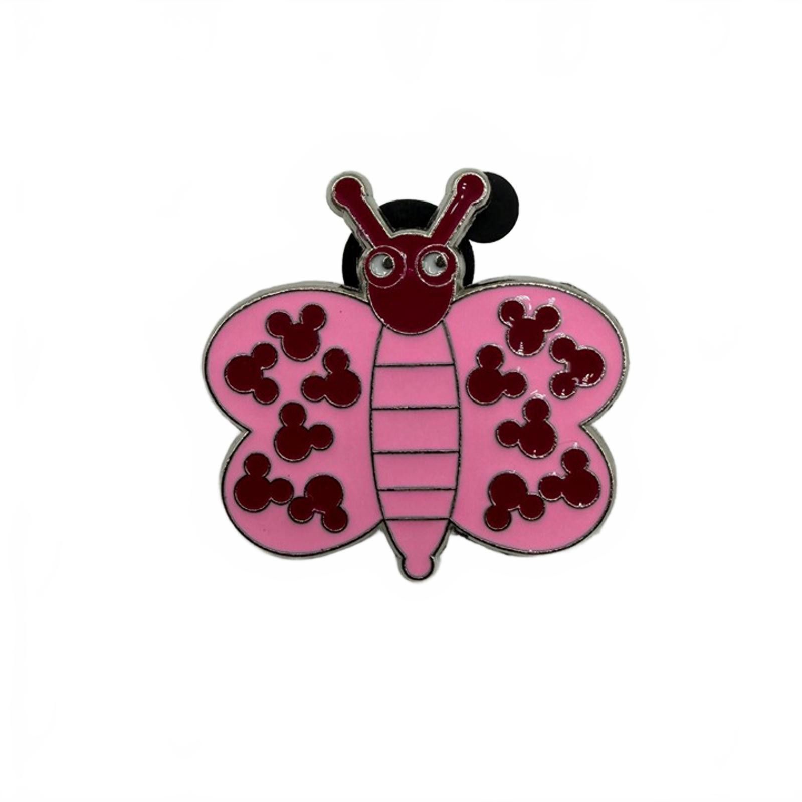 Disney Disney Pin - Pink Butterfly - Mickey Mouse Icon Size ONE SIZE - 1 Thumbnail