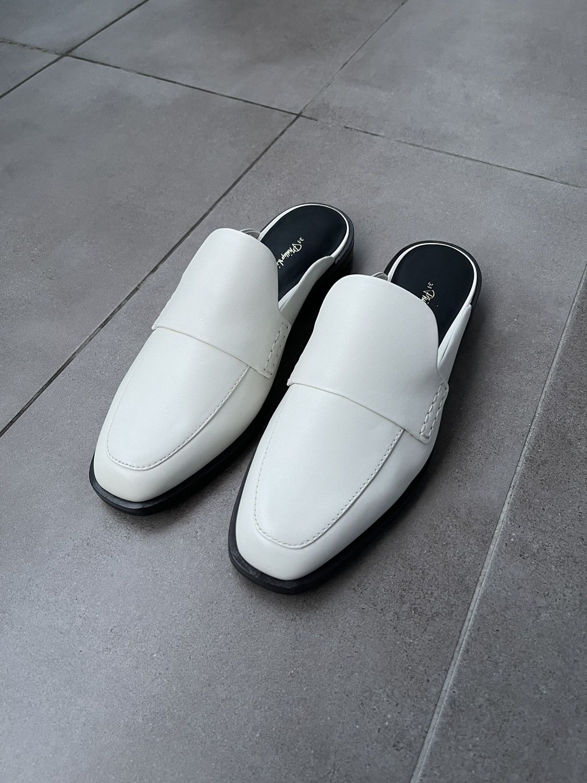 !DS! SS23 3.1 Phillip Lim Alexa Loafer Bone White Mule