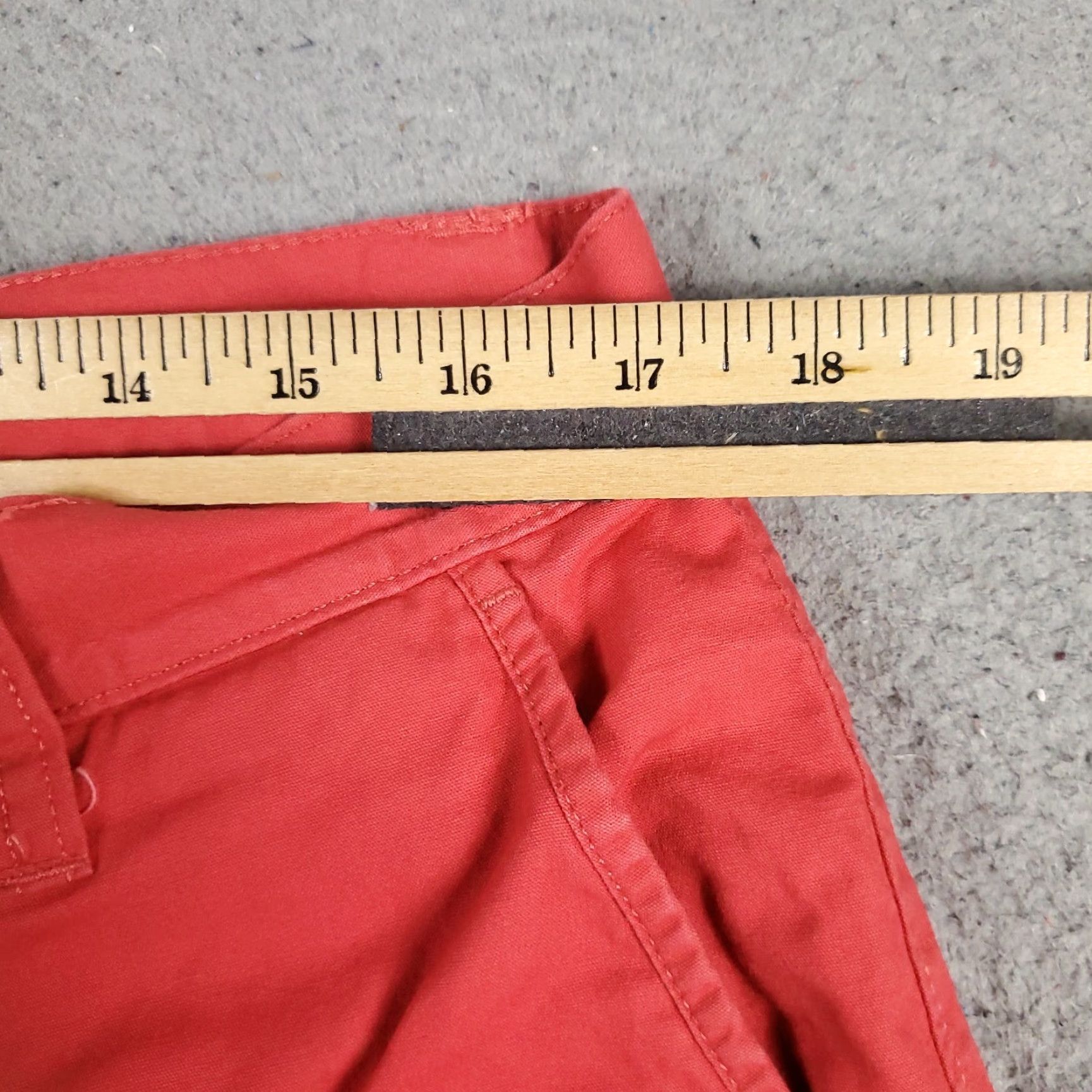 Vintage Columbia Chino Shorts Mens Size 34 Red Casual Flat Front Size US 34 / EU 50 - 4 Thumbnail