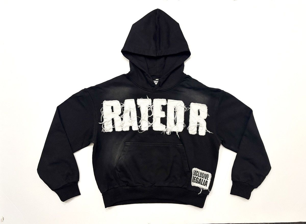 BLACK - “RATED R” HOODIE