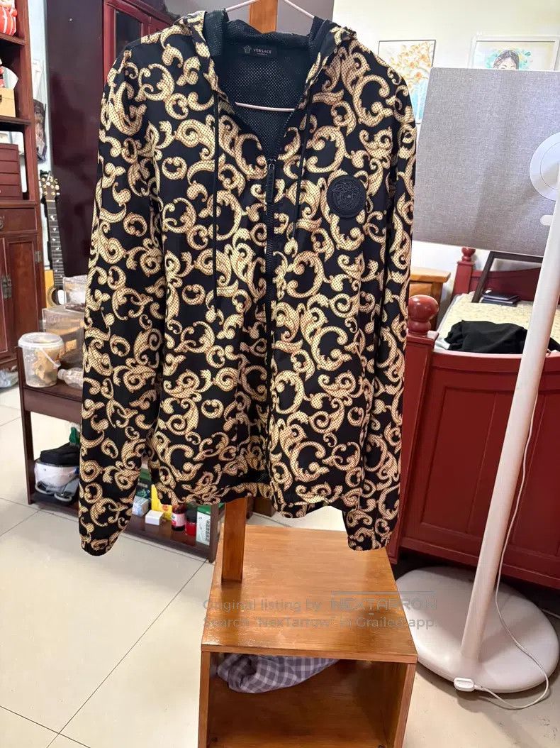 Versace Versace Medusa hooded spring and autumn jacket Size US L / EU 52-54 / 3 - 4 Thumbnail
