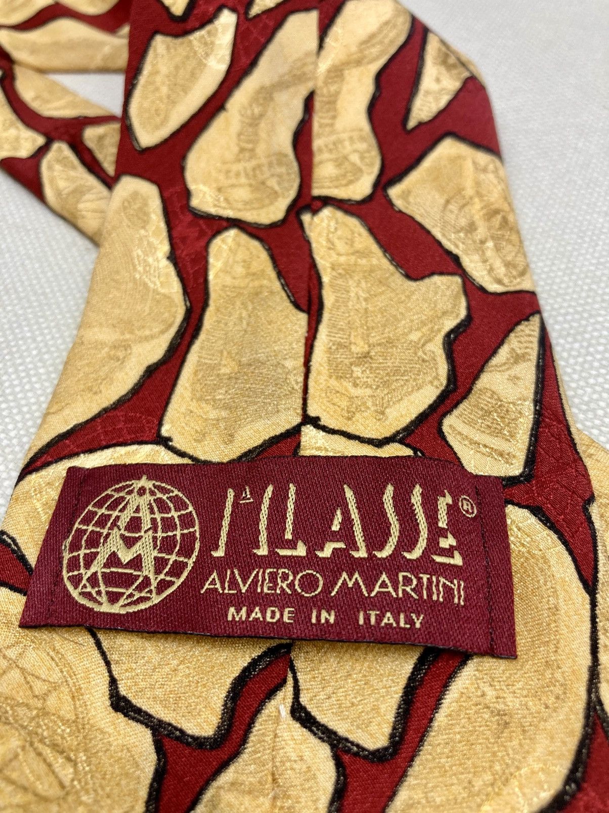 Alviero Martini Alviero Martini 1ᴬ Classe Silk Tie Size ONE SIZE - 3 Thumbnail