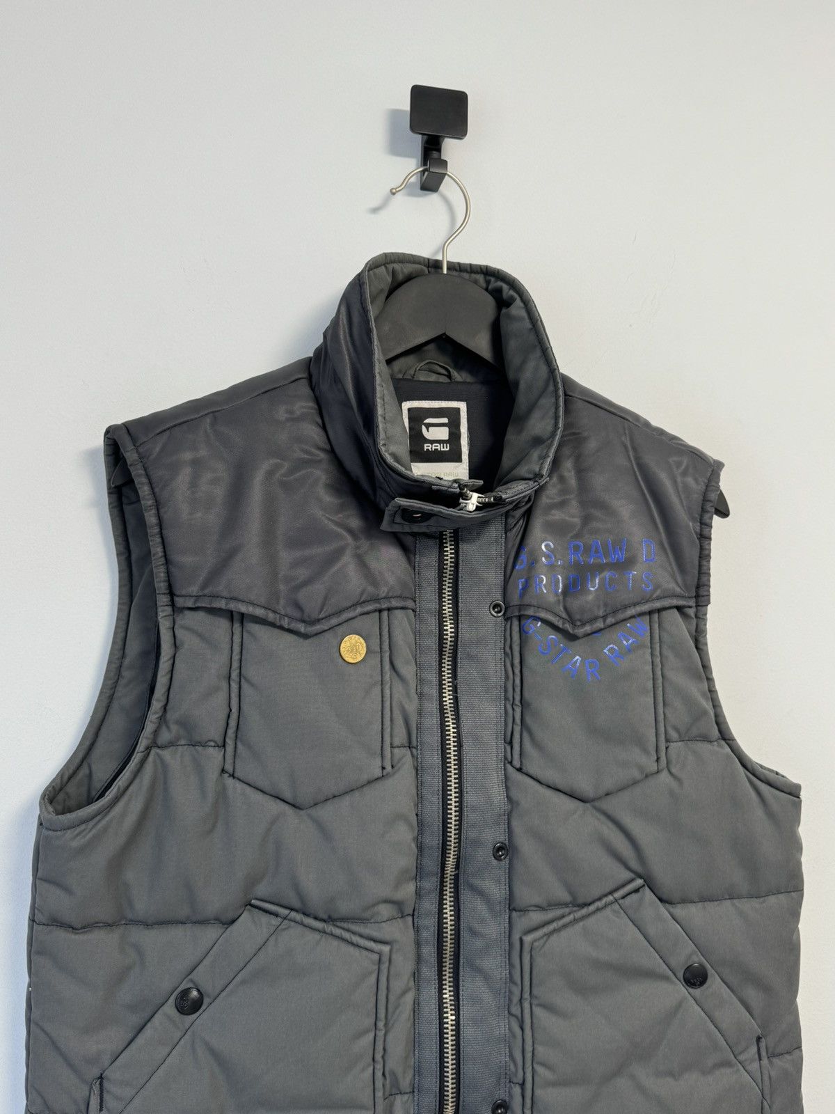 G-Star G Star Raw Y2K style Vest Rare Size US L / EU 52-54 / 3 - 2 Thumbnail