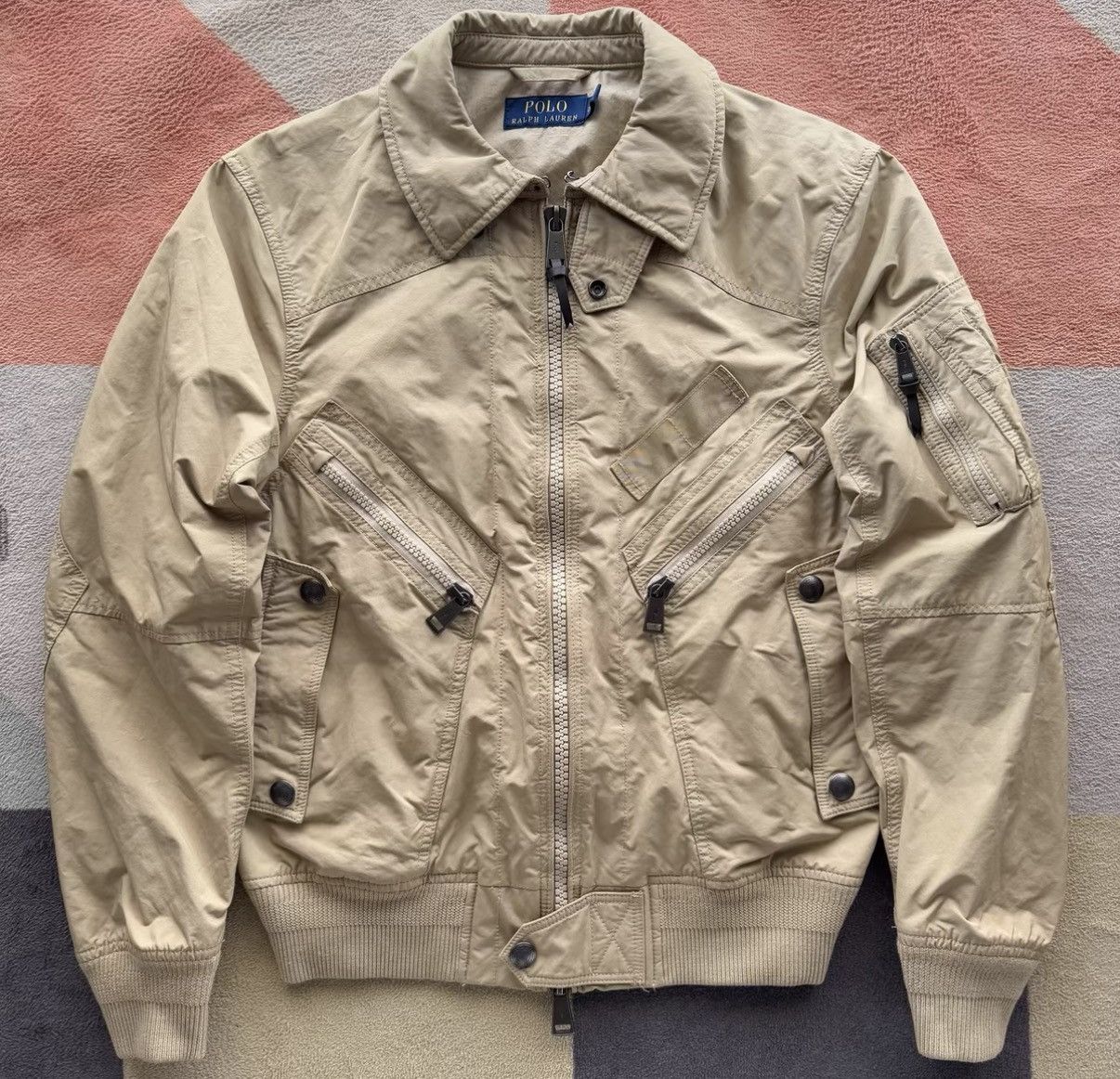 Polo Ralph Lauren Ralph Lauren Polo A2 Flight Jacket K22 Size US S / EU 44-46 / 1 - 1 Thumbnail