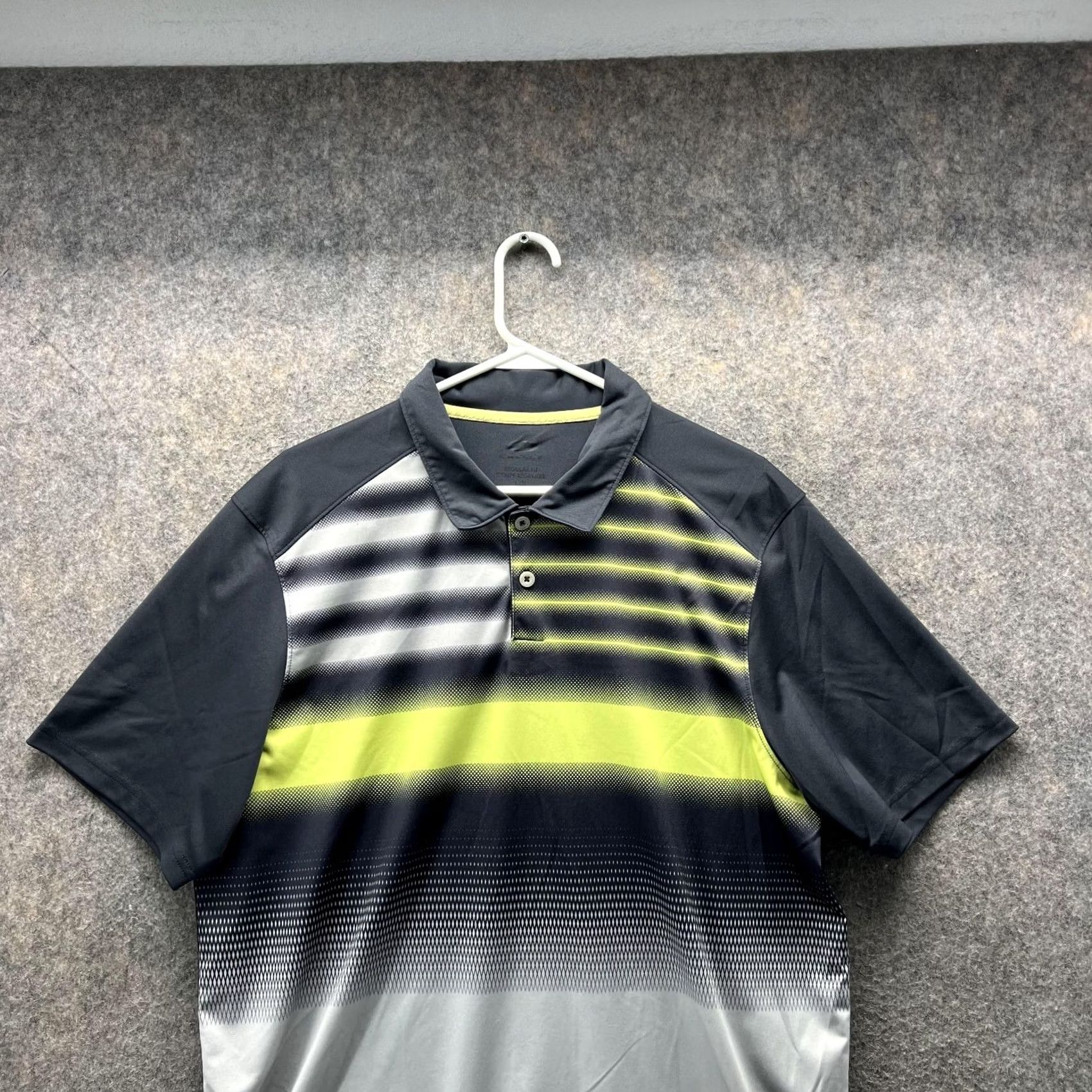 Oakley VINTAGE Oakley Polo Shirt Men Large Adult Gray Athletic Regular Polyester Knit Golf Shirt Size US L / EU 52-54 / 3 - 2 Thumbnail