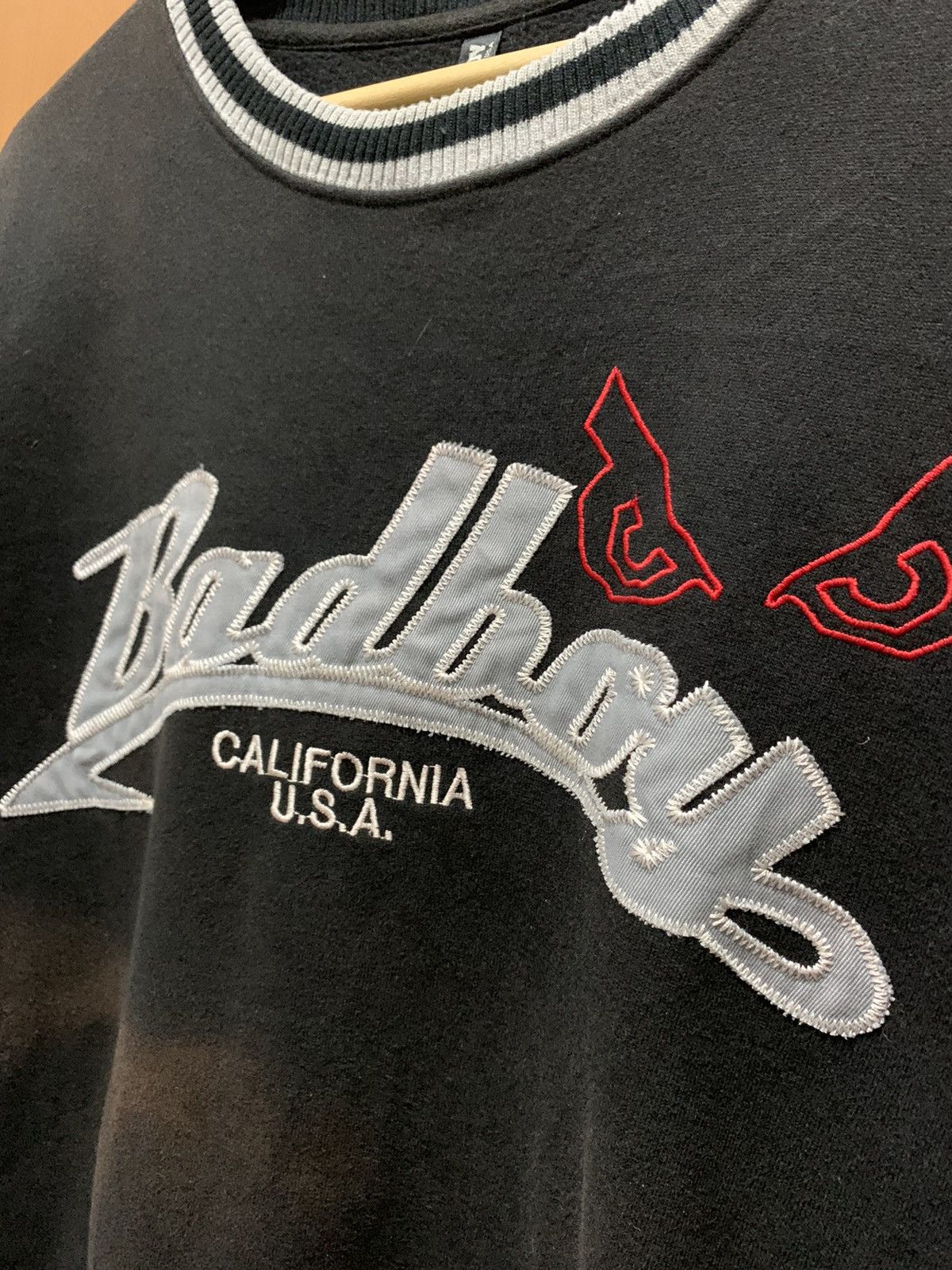 Japanese Brand 🔥🔥 vintage Bad Boy California U.S.A. faded sweatshirt Size US L / EU 52-54 / 3 - 5 Thumbnail