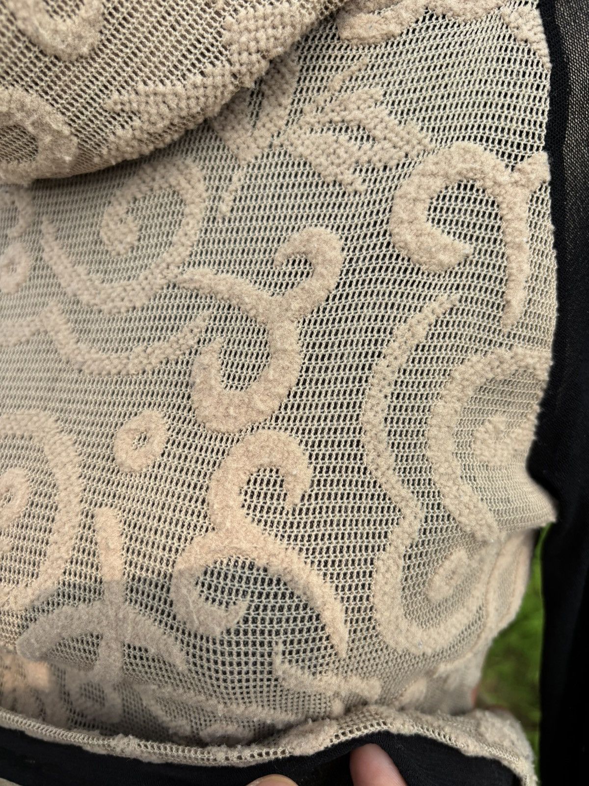 Vintage Vintage Mesh top with floral Size M / US 6-8 / IT 42-44 - 7 Thumbnail