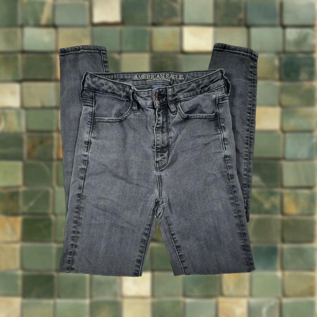 American Eagle Outfitters VINTAGE? No. Size 27" / US 4 / IT 40 - 1 Thumbnail