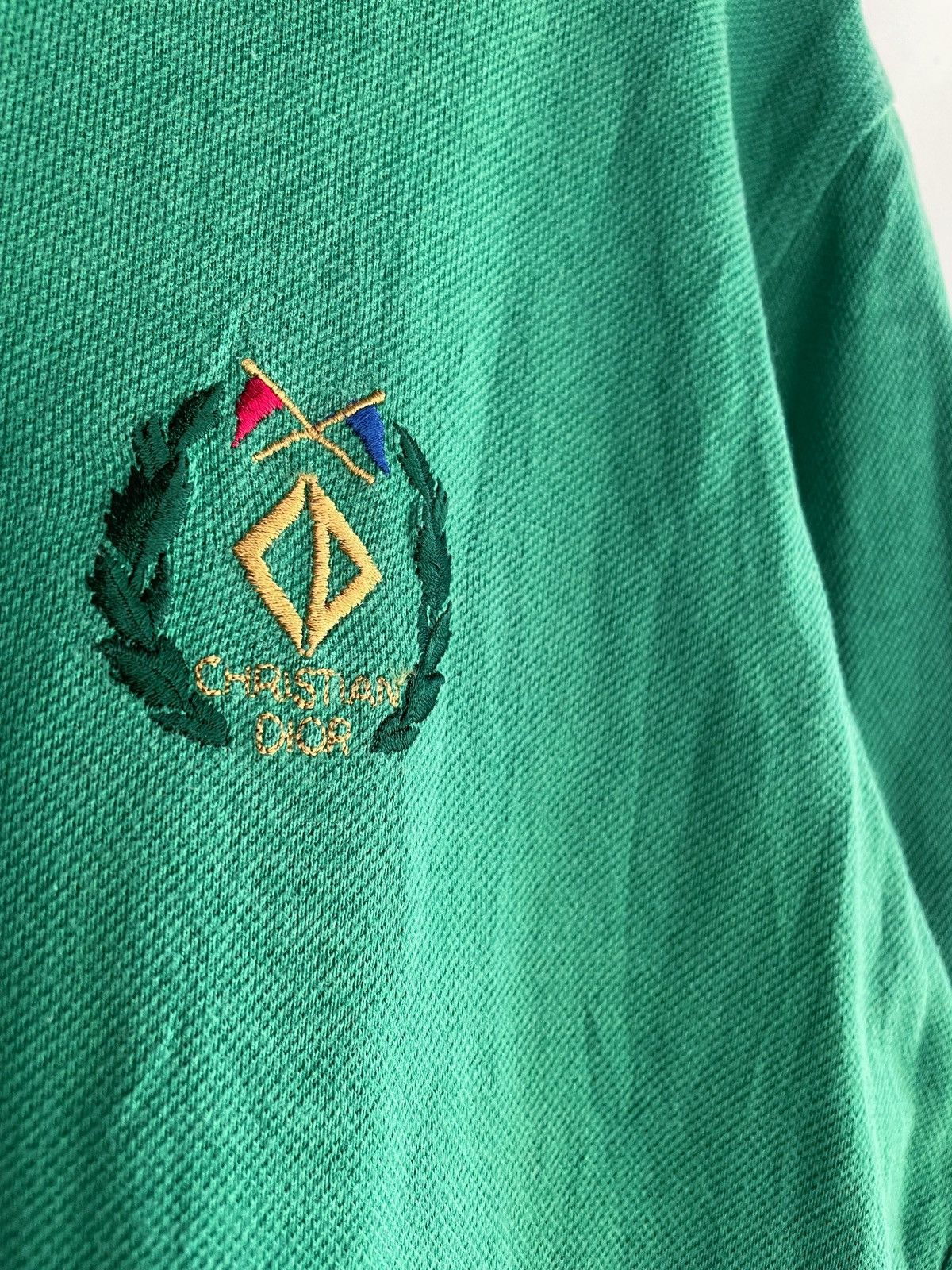 Christian Dior Monsieur VINTAGE CHRISTIAN DIOR CASUAL POLO SHIRT Size US L / EU 52-54 / 3 - 4 Thumbnail