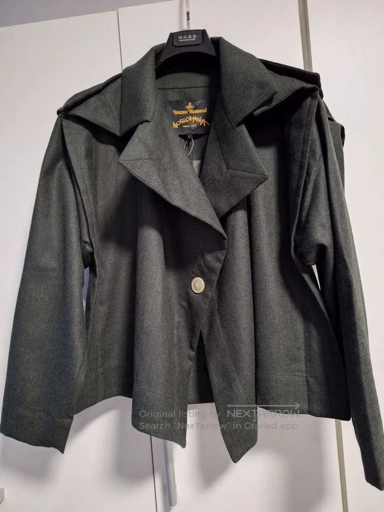 Vivienne Westwood Vivienne Westwood Asymmetric Collar Jacket . Size US L / EU 52-54 / 3 - 3 Thumbnail