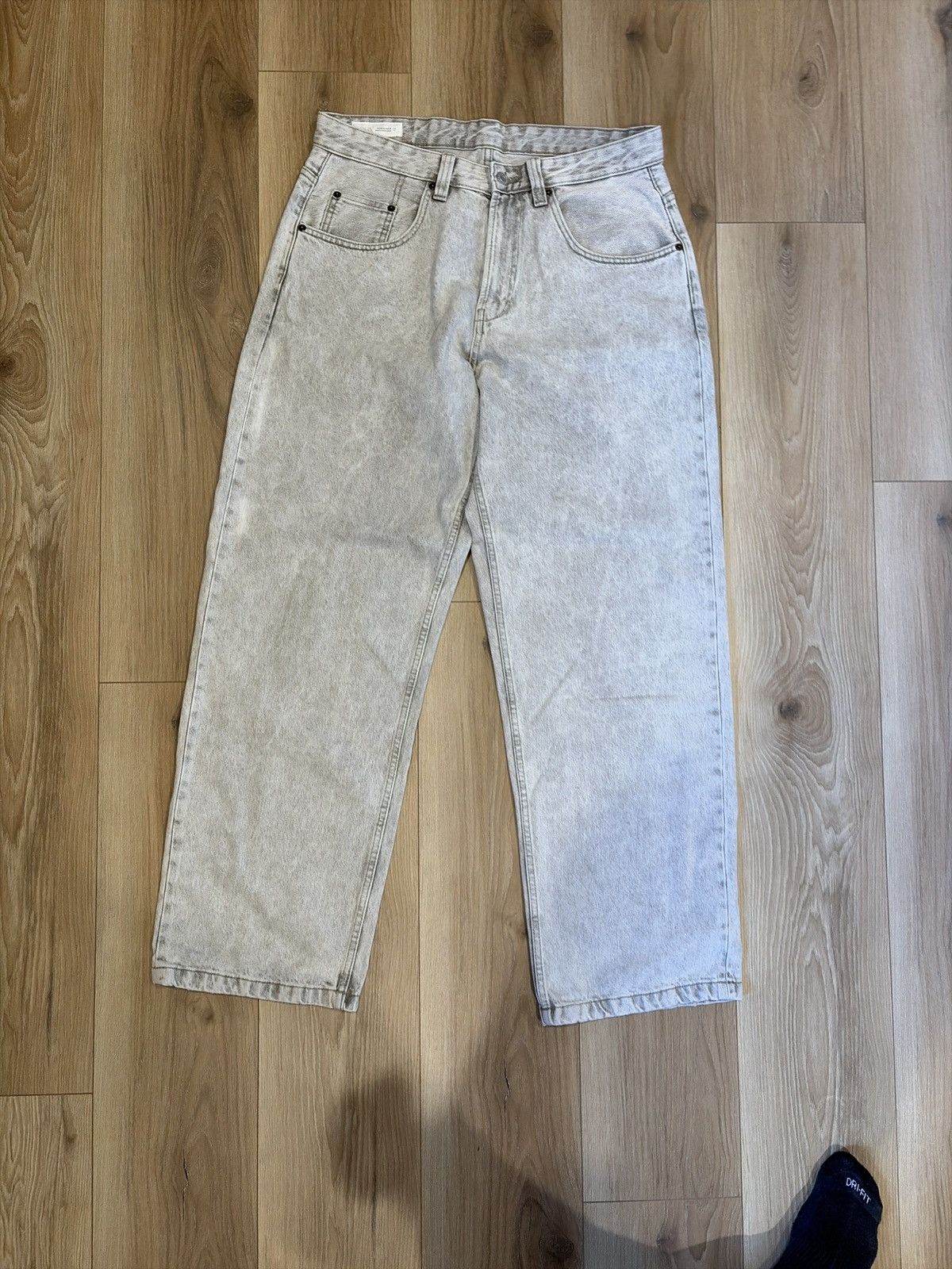 Zara Light grey 32x33 Zara Jeans Size US 32 / EU 48 - 2 Thumbnail