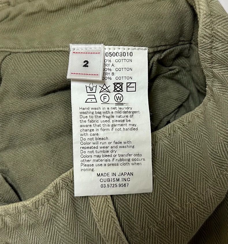 Visvim visvim size 2 20SS Veterans Pants Herringbone Splash Ink Pa Size US 30 / EU 46 - 3 Thumbnail