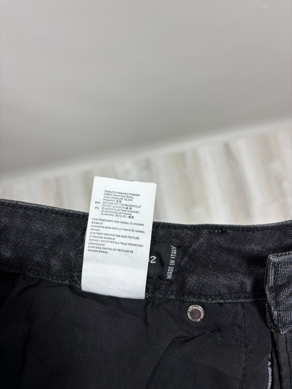 Dsquared2 Mens jeans Dsquared2 Size 46 Color Black Size US 31 - 9 Thumbnail