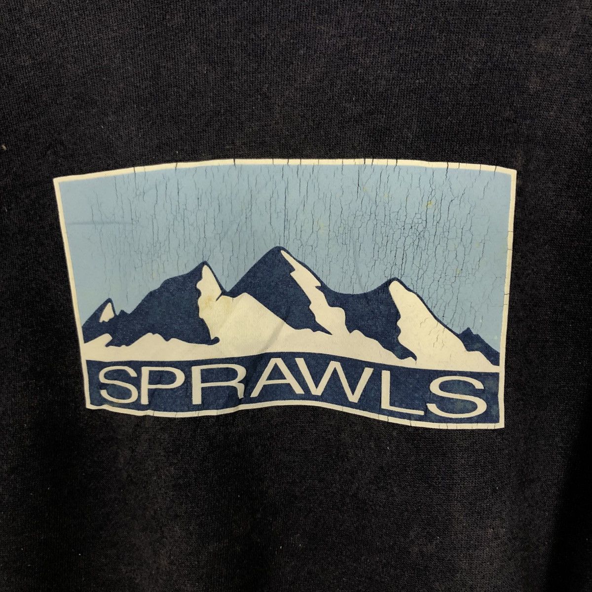 Vintage 📌Vintage Sweatshirt Crewneck Sprawls Big Logo Design Size US M / EU 48-50 / 2 - 14 Thumbnail