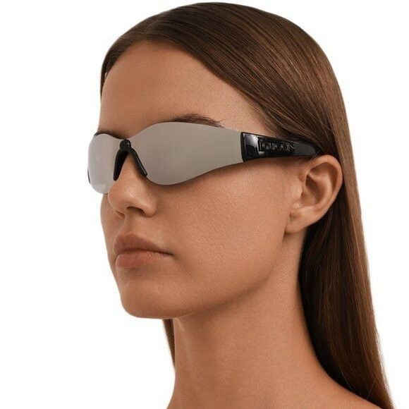 Gucci 🕶️ New Gucci GG1651S 004 Black/Silver Sunglasses Size ONE SIZE - 3 Thumbnail
