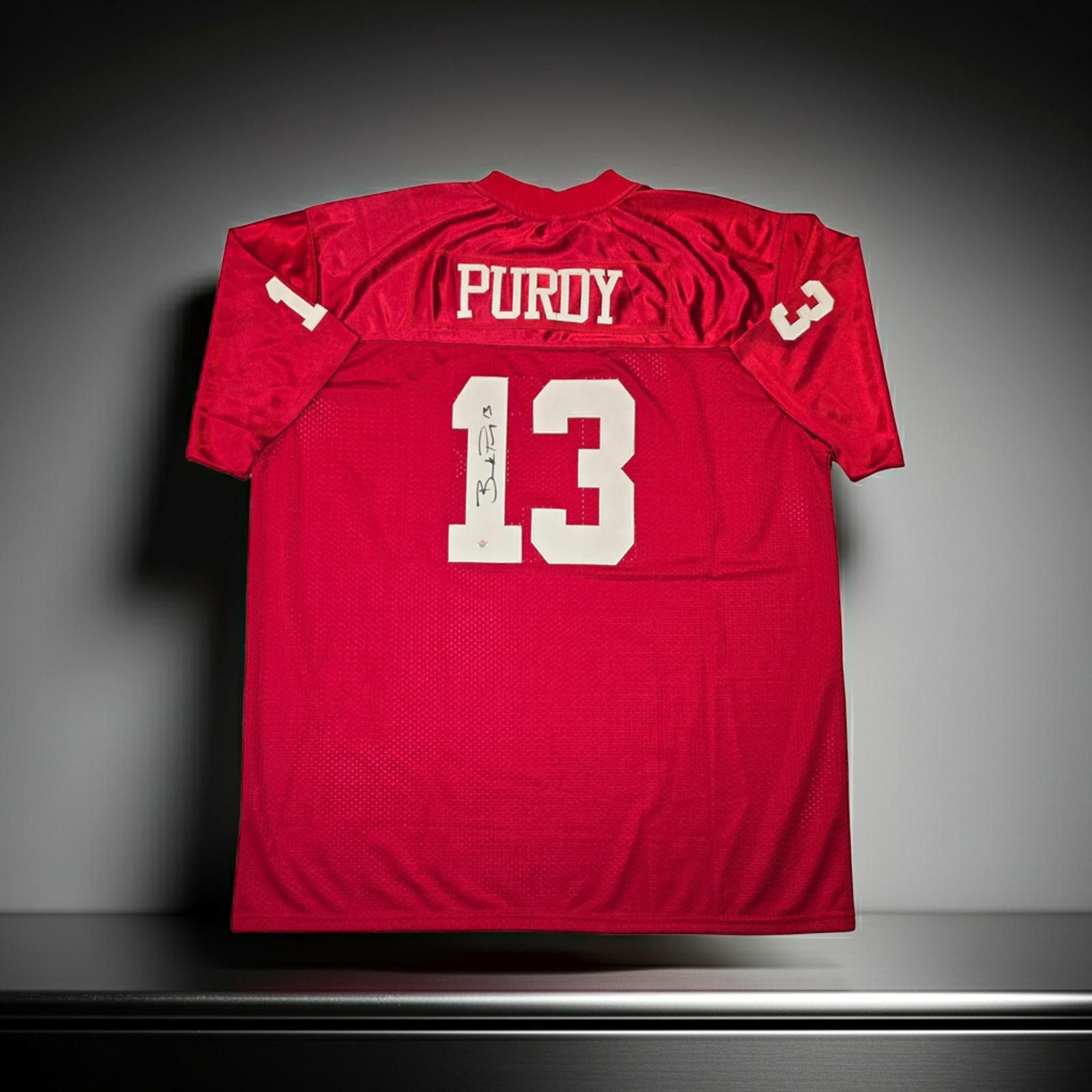 Other Brock Purdy 49ers signed football jersey PAAS COA (XL) Size ONE SIZE - 1 Thumbnail