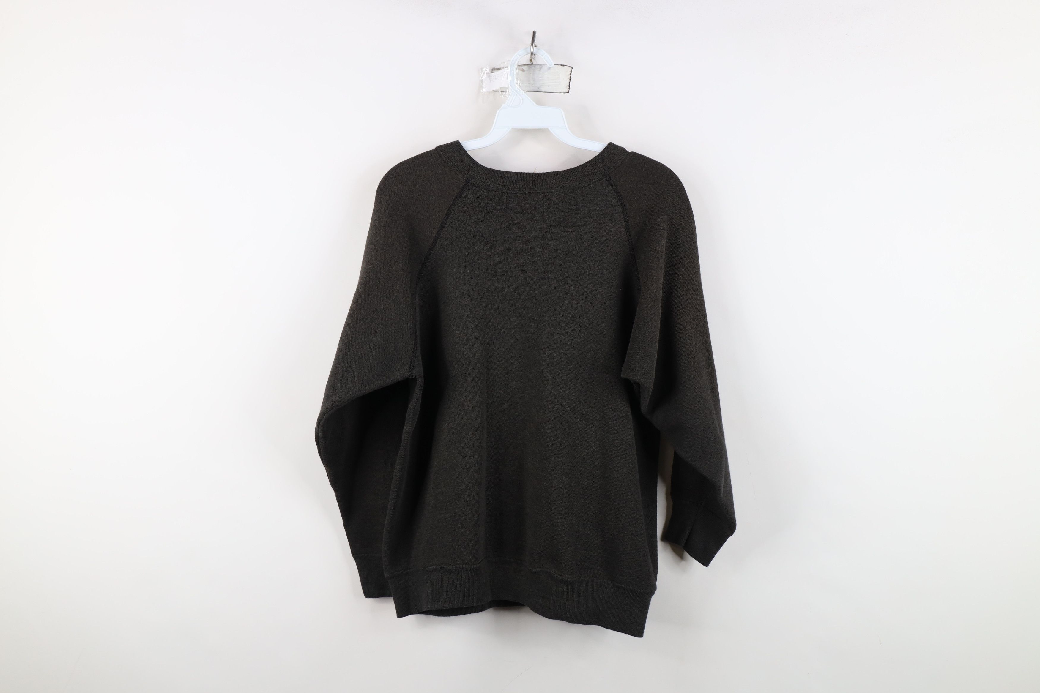 Vintage Vintage 70s 80s Streetwear Blank Raglan Crewneck Sweatshirt Size S / US 4 / IT 40 - 12 Thumbnail