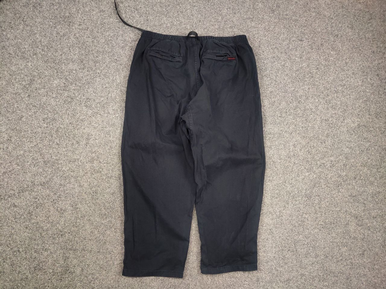 Gramicci Gramicci Japanese Design Dark Blue Canvas Cropped Pants Size US 34 / EU 50 - 8 Thumbnail