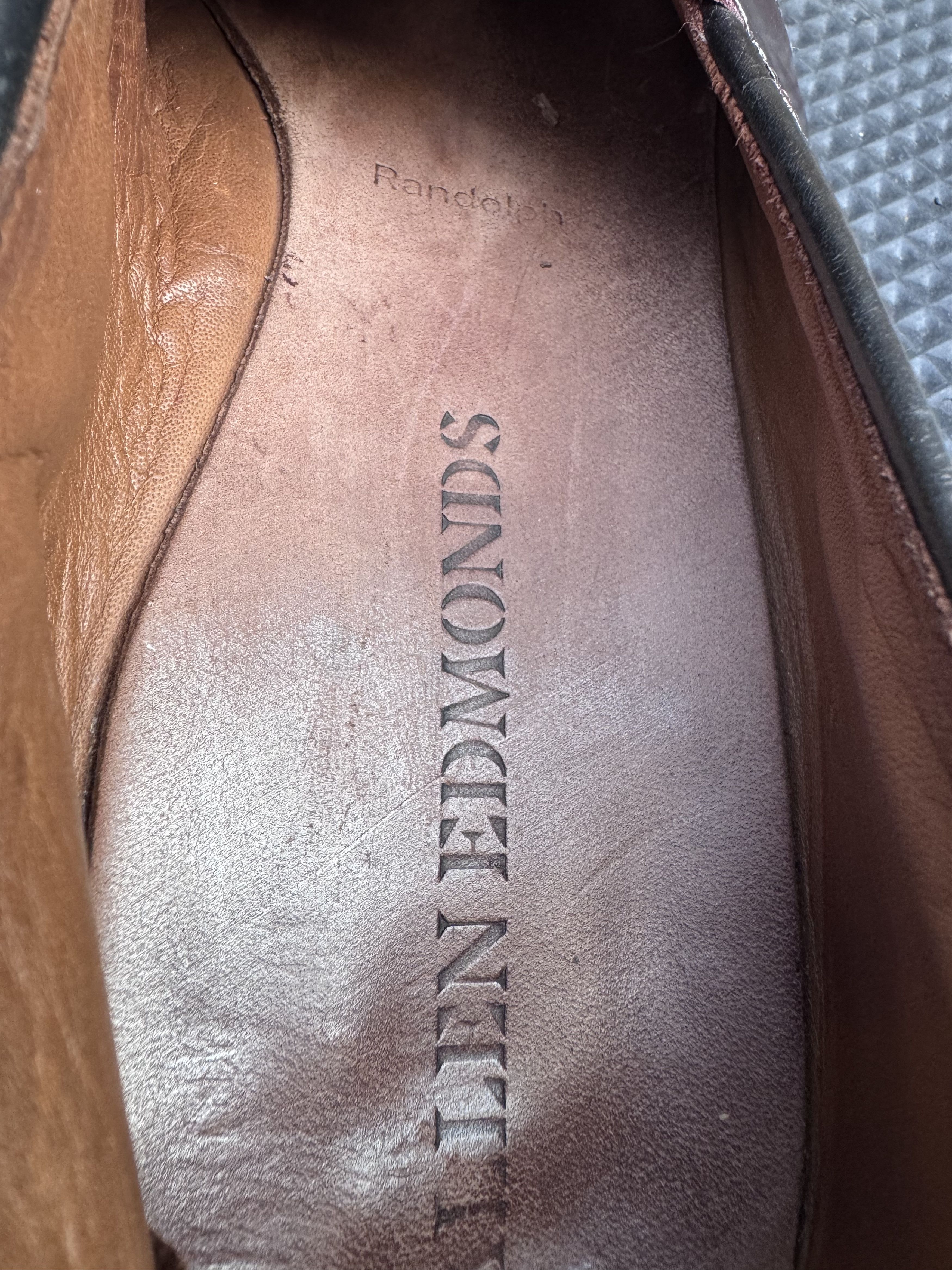 Church's Allen Edmonds Randolph Shell Cordovan Penny Loafers Size US 10 / EU 43 - 7 Thumbnail