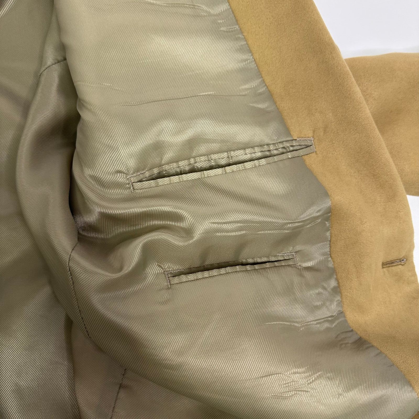 Chaps Ralph Lauren Vintage Chaps Ralph Lauren Men’s Camel Blazer 46R Size 46R - 8 Thumbnail