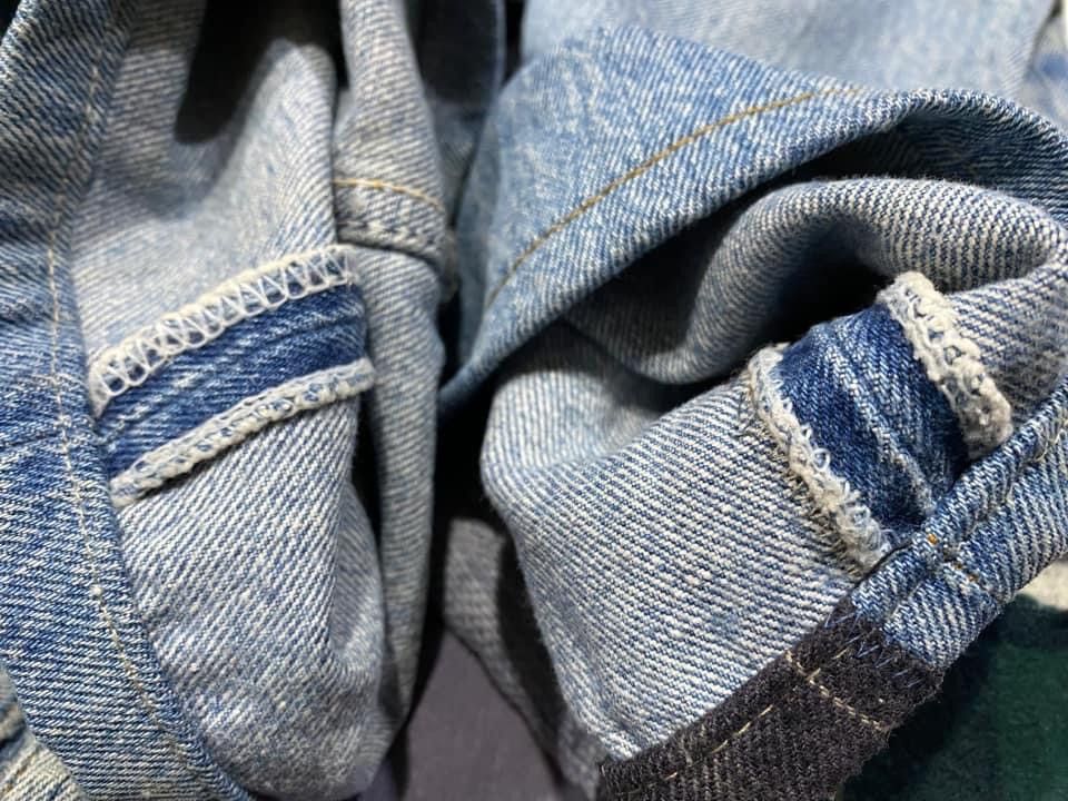Levi's Vintage Levis 501 Jeans Rindem Patchwork Denim Size US 30 / EU 46 - 10 Thumbnail