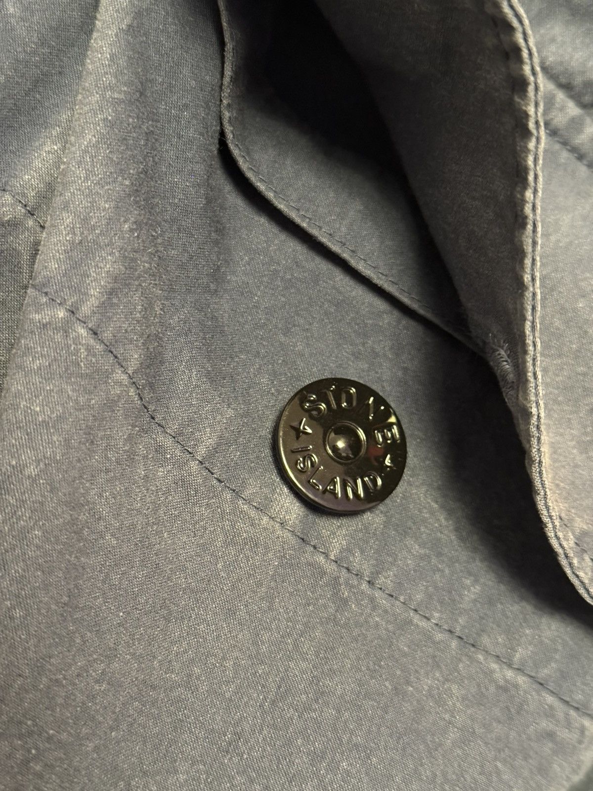 Stone Island Cotton Garment Dyed Cordura Jacket