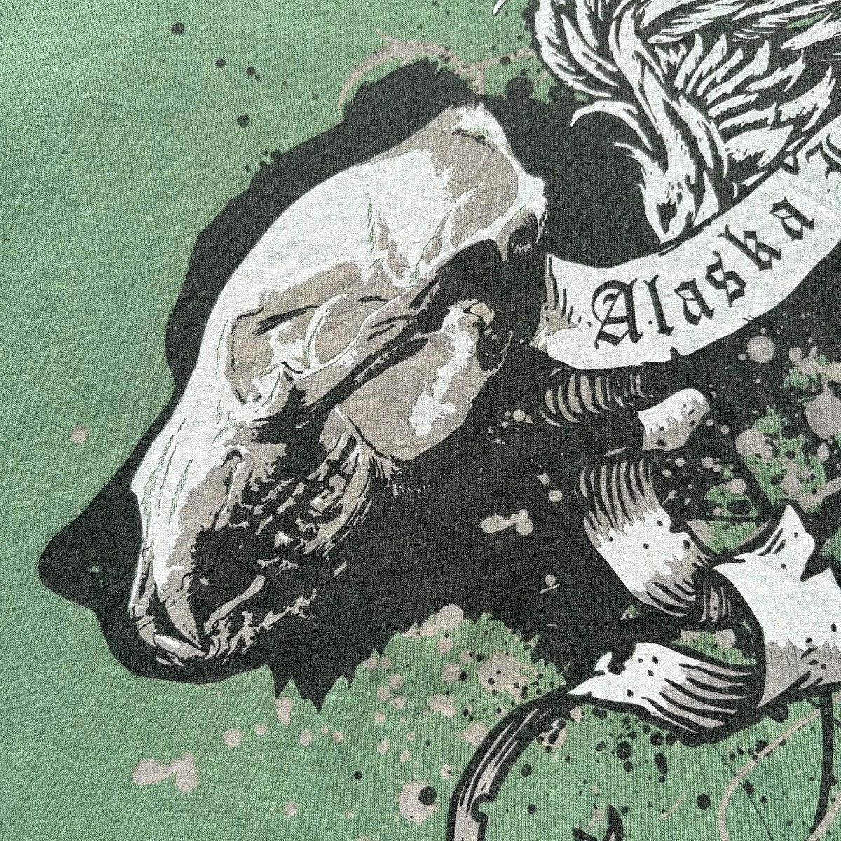 Affliction Alaska Ink Skull Graphic Tee Size US L / EU 52-54 / 3 - 4 Thumbnail