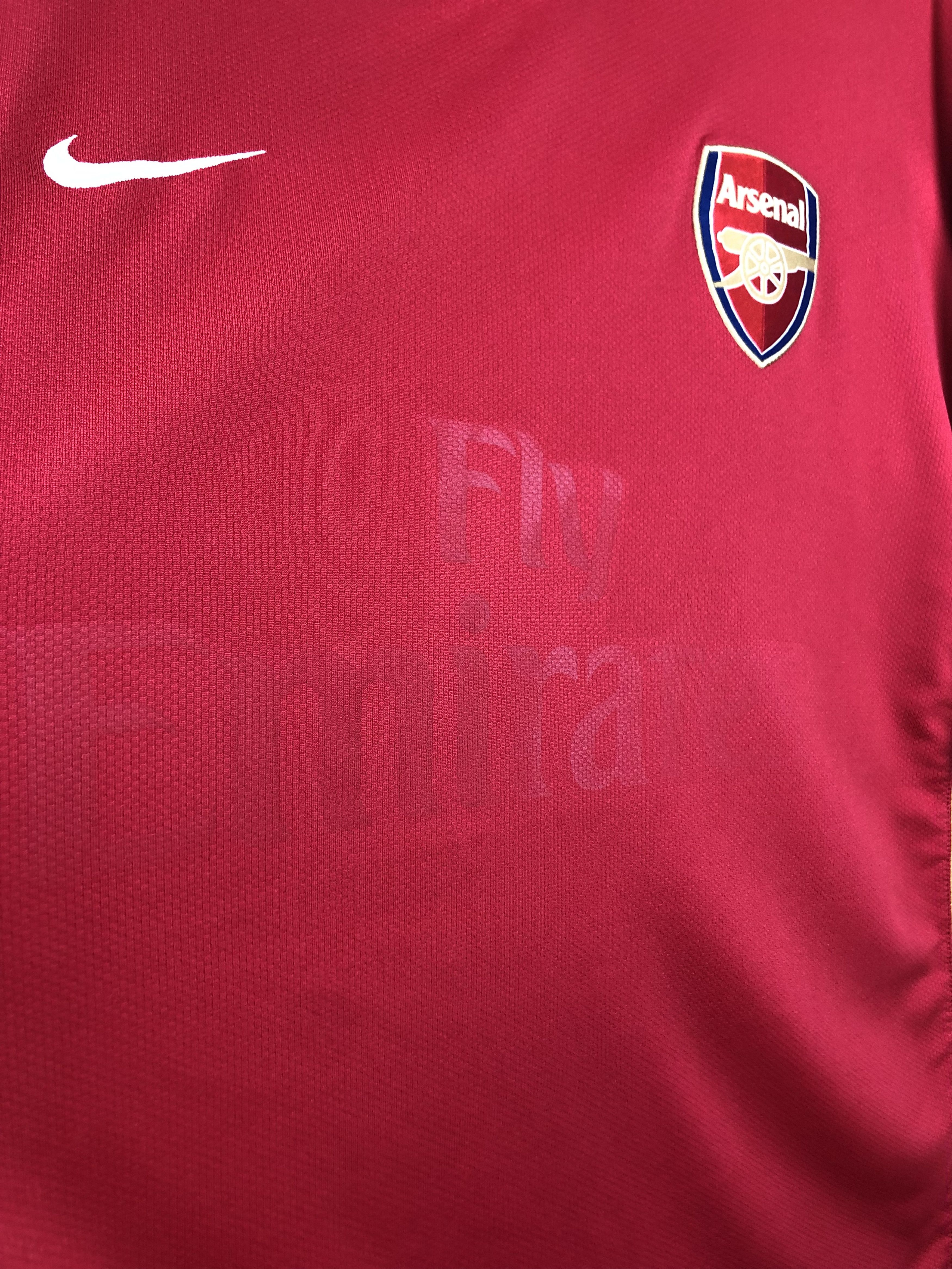 Nike Arsenal football shirt 2006 Soccer Jersey Gunners Tee Hype Size US XXL / EU 58 / 5 - 6 Thumbnail