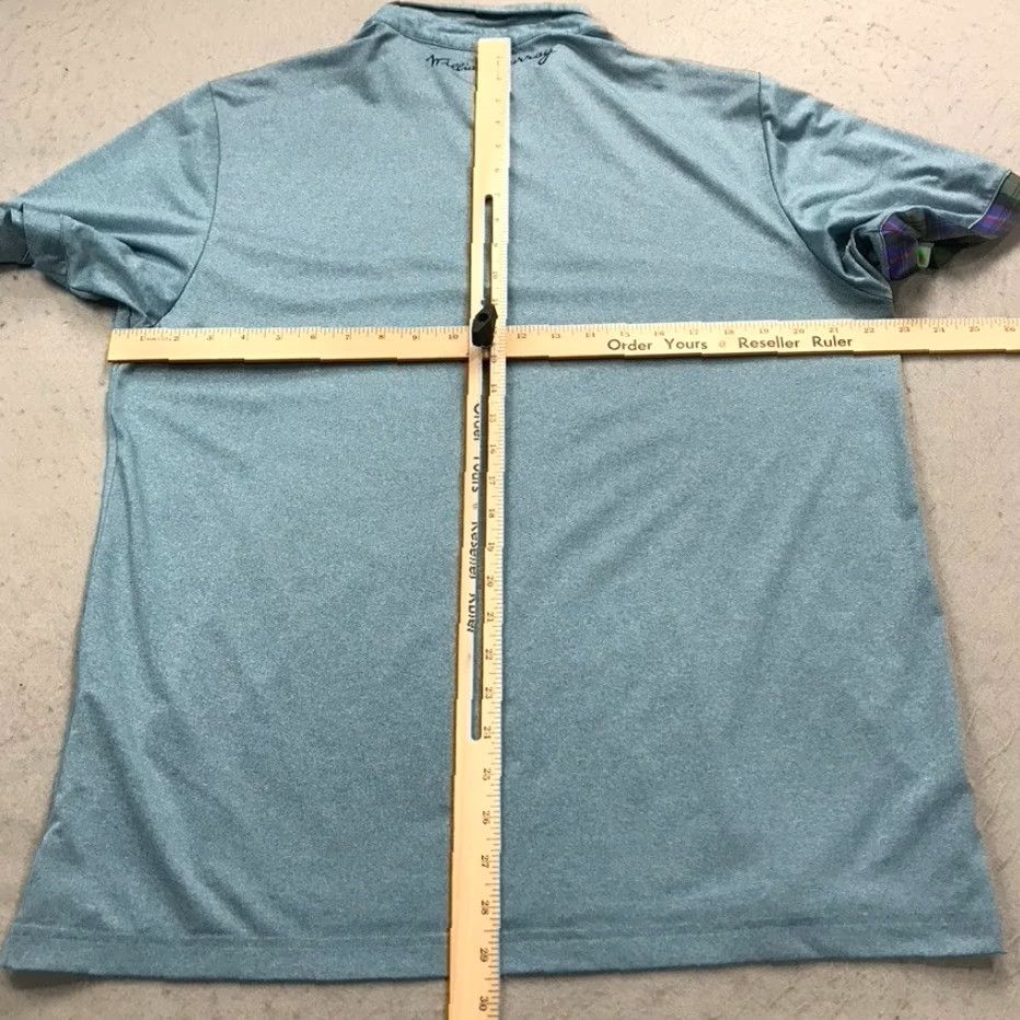 Vintage William Murray Polo Shirt Mens Large Blue Bill Logo Performance Golf Stretch Polo Shirt Mens L Blue William Murray Sports Vintage No Size US L / EU 52-54 / 3 - 7 Thumbnail