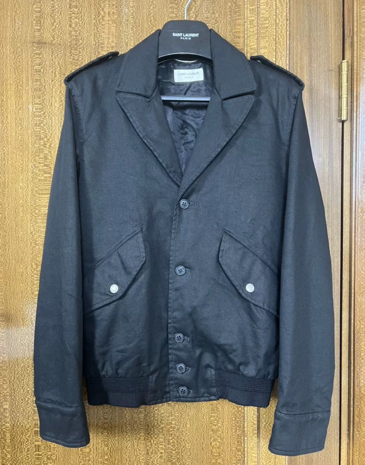 Saint Laurent Paris Saint Laurent SLP 19SS Sword Collar Bomber Jacket Size US S / EU 44-46 / 1 - 1 Thumbnail