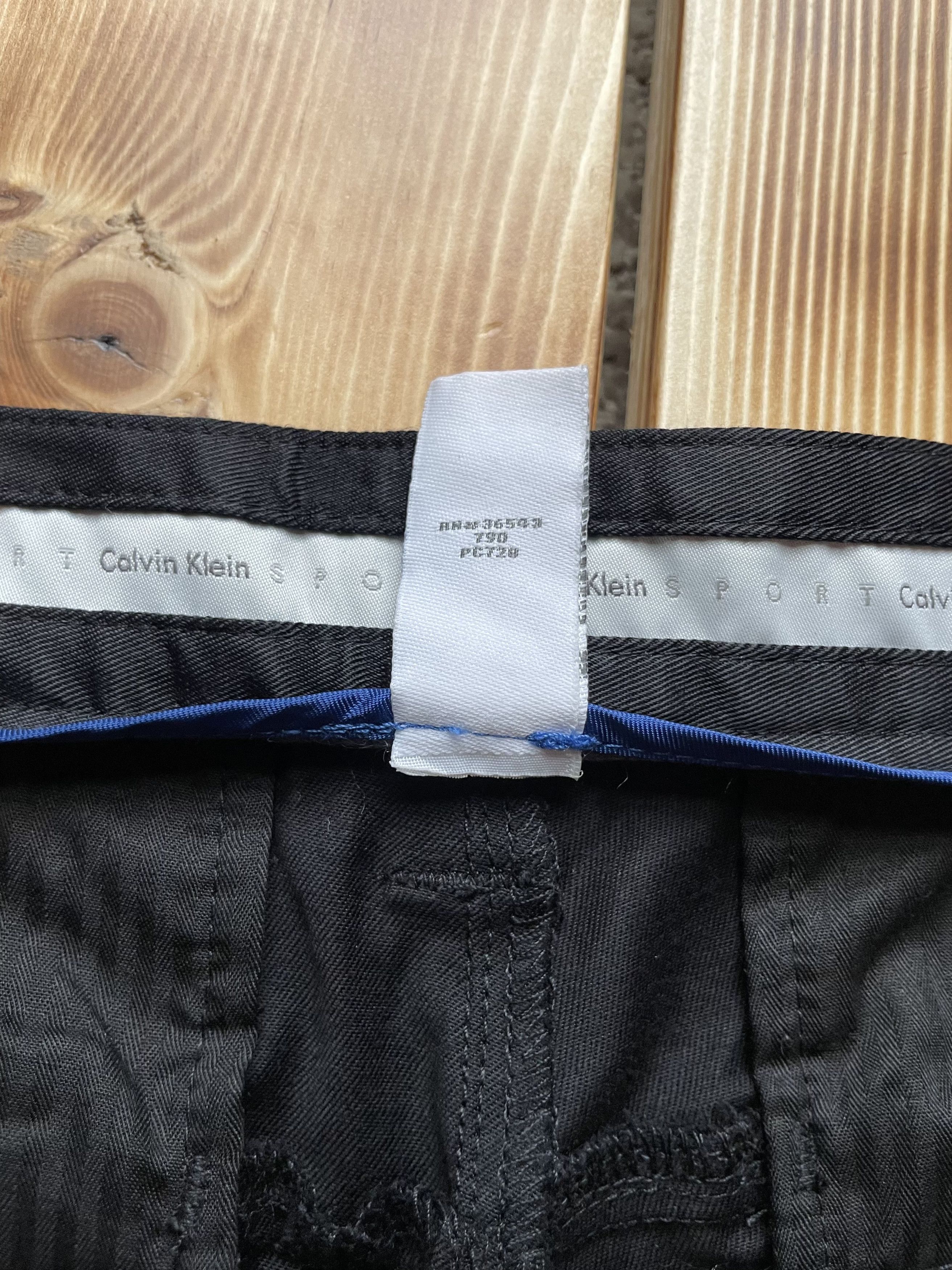 Calvin Klein Calvin Klein Sport Cargo Pants Multi Pockets Y2K Nylon Size US 33 - 6 Thumbnail