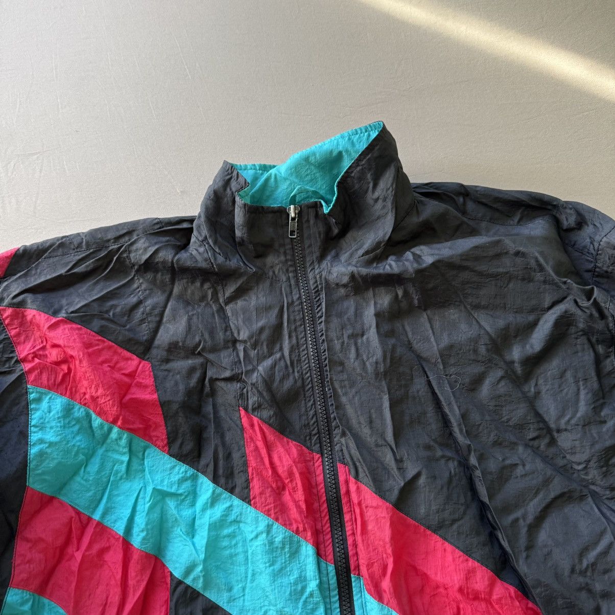 Athletic Works Vintage Athletic Works Retro Windbreaker Jacket Size US L / EU 52-54 / 3 - 9 Thumbnail