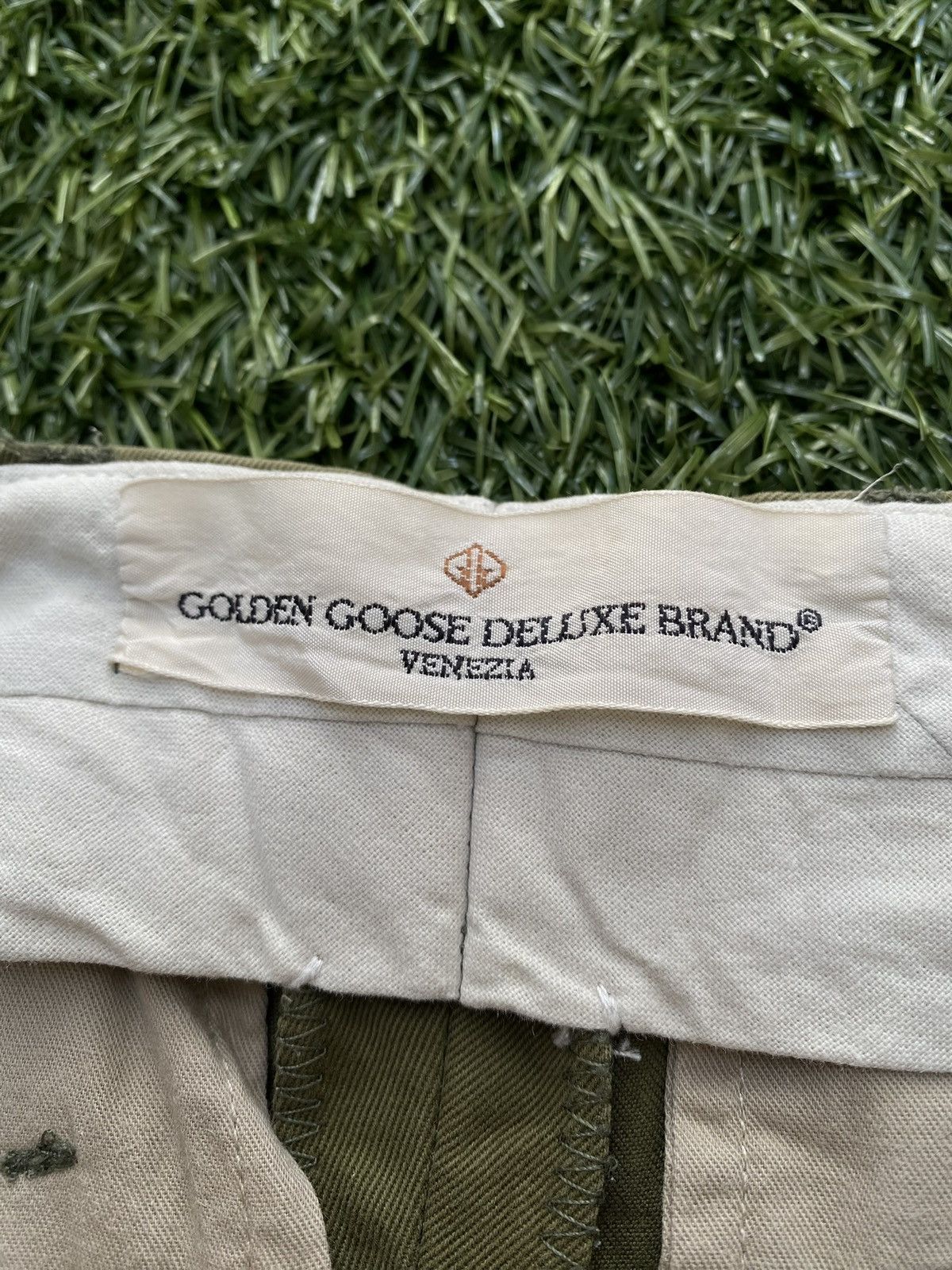 Golden Goose Vintage Golden Goose Deluxe Brand Army Double Pocket Pants Size US 32 / EU 48 - 20 Thumbnail