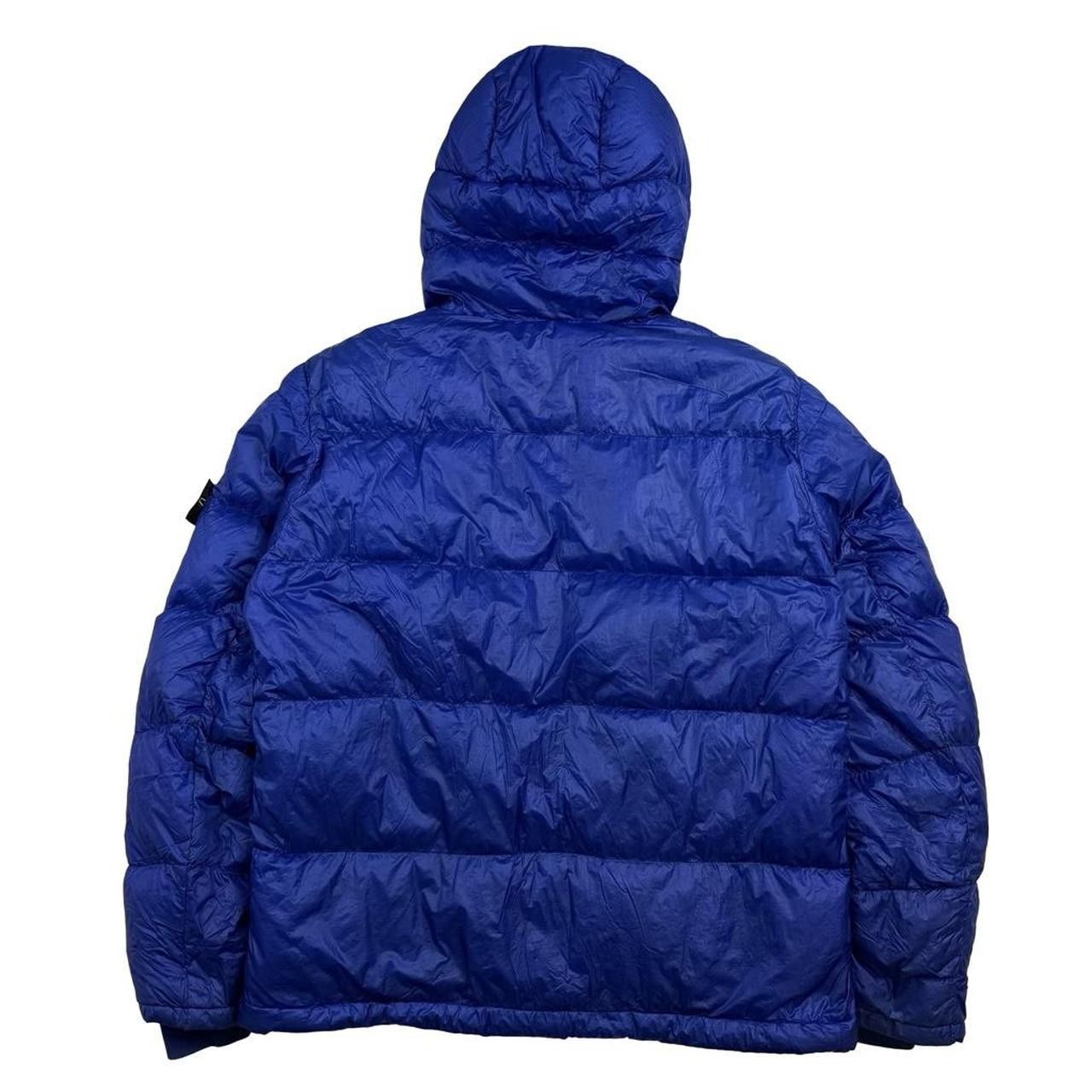 Stone Island Stone Island Blue Garment Dyed Down Puffer Jacket - XXL Size US XXL / EU 58 / 5 - 2 Thumbnail