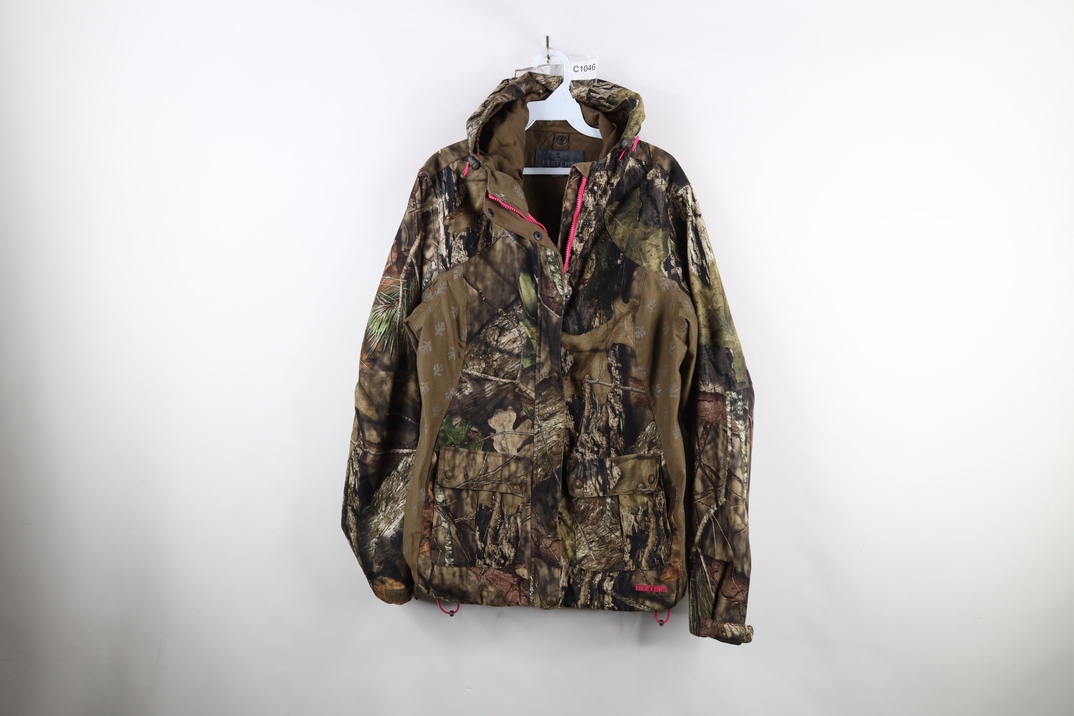 Vintage Vintage Streetwear Chamois Cloth Hooded Hunting Jacket Size M / US 6-8 / IT 42-44 - 1 Thumbnail