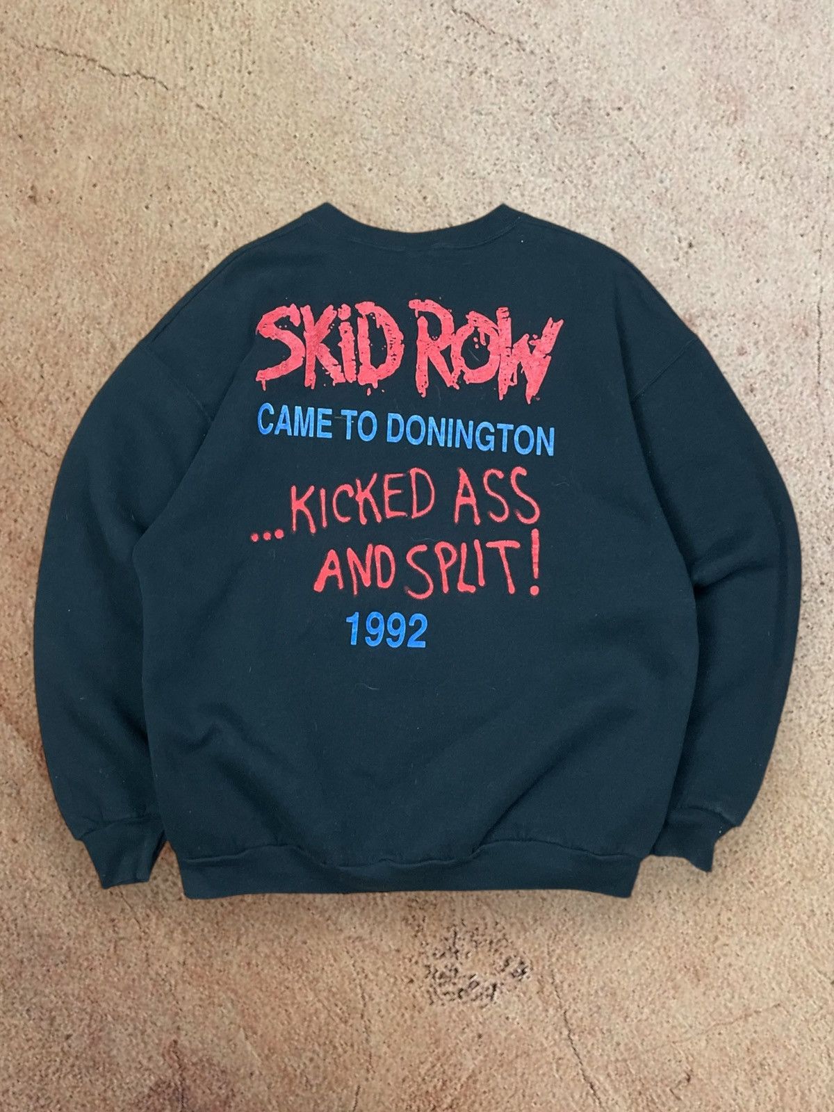Band Tees × Vintage Skid Row vintage sweatshirt trash shirt tour shirt 90s Size US XL / EU 56 / 4 - 9 Thumbnail