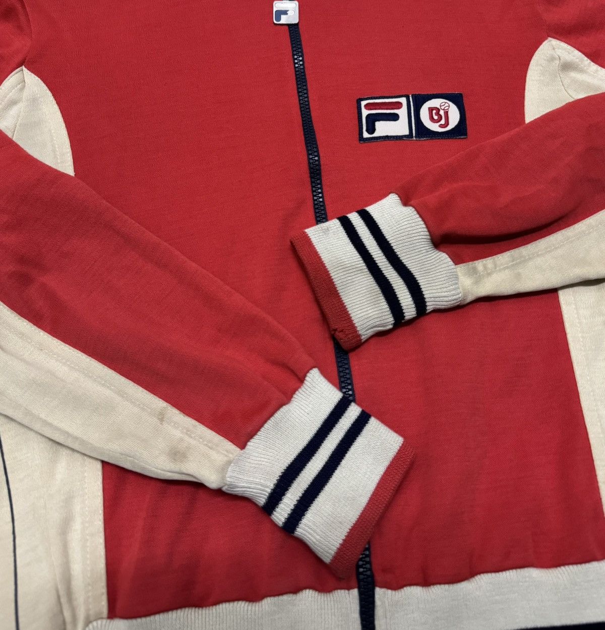 Bjorn Borg × Fila × Vintage Very Rare Vintage FILA BJ BORG Made in Italy Casual Sweater Size US S / EU 44-46 / 1 - 5 Thumbnail