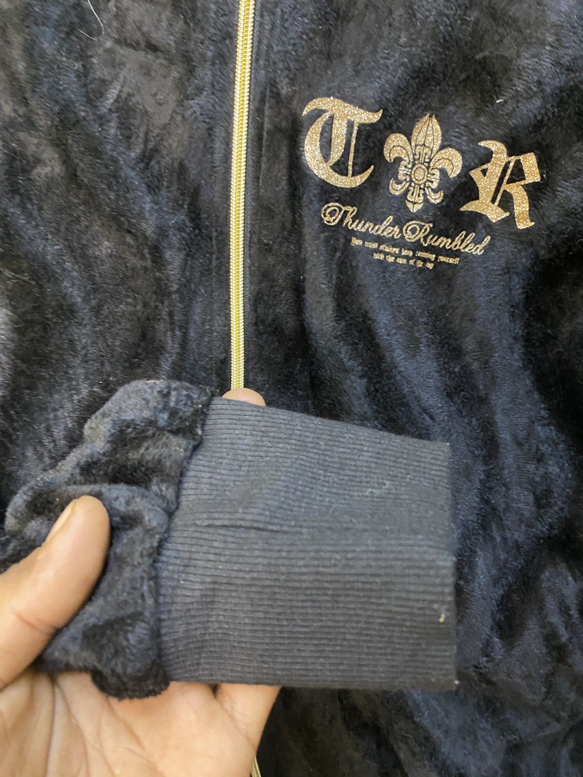 Designer × Japanese Brand Vintage clash fleech hoddie inspired chrome hearts Size US M / EU 48-50 / 2 - 5 Thumbnail